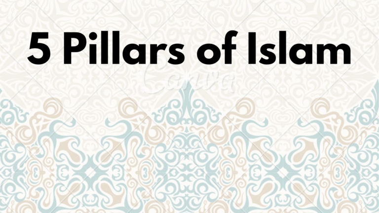 5 Pillars of Islam